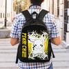 Pokemon Backpacks Pikachu Anime Lightning Scence Daypack  Mochila School Retro Washable Rucksack