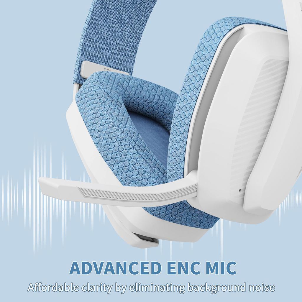 Słuchawki do gier bezprzewodowych BW06 2,4 GBT Dual Modes OverEar Headphones Wbudowany mikrofon z redukcją szumów