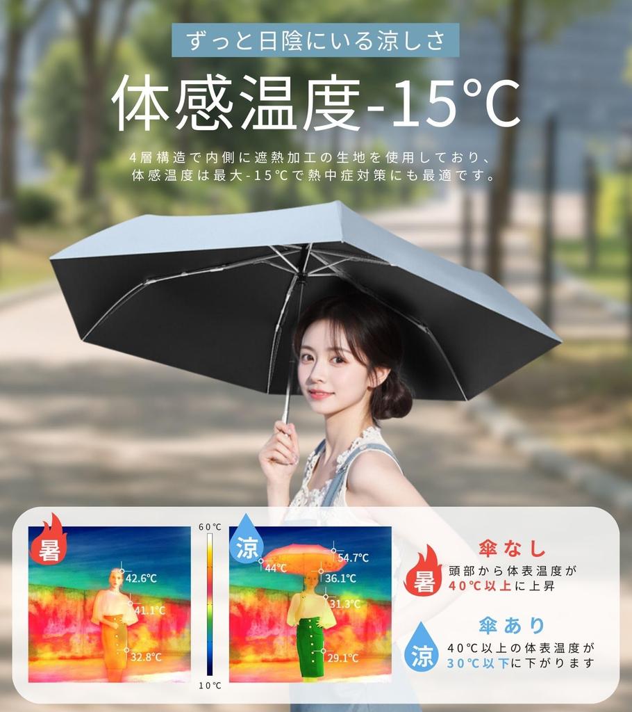 Prv in Magazines Lighter than a Yet Folding Sun and Rain Automatic Super Temperature UV Sun Heat Folding Umbrella for Women and with Storage Bag