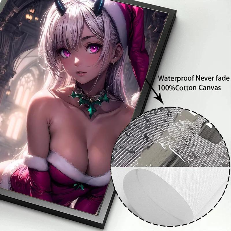 Anime Sexy Girl Cleopatra Posters and Print Canvas Printing Kawaii Cartoon Manga Wall Art Picture for Living Room Home Decor