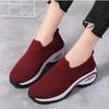 Fashion Casual Sport Shoes for Women  Wedge Platform Sneakers Women Air Cushion Mesh Breathable Women Vulcanized Shoes