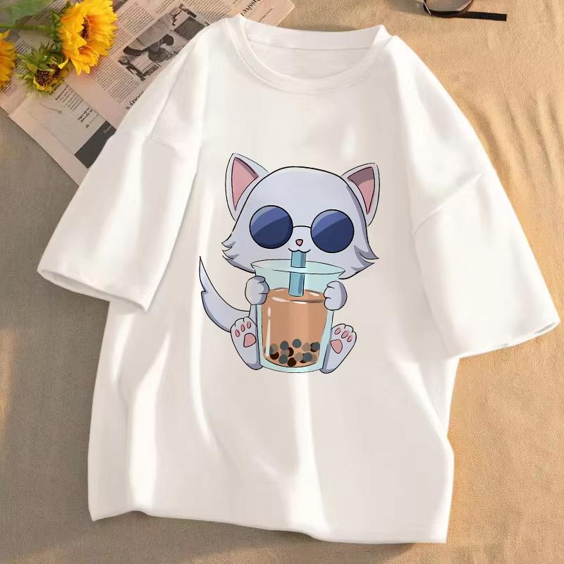 Jujutsu Kaisen Anime Gojo Satoru Itadori Yuji Printed Tshirt Mens and Womens Tshirt Mens Top Sports Tshirt Mens Tshirt