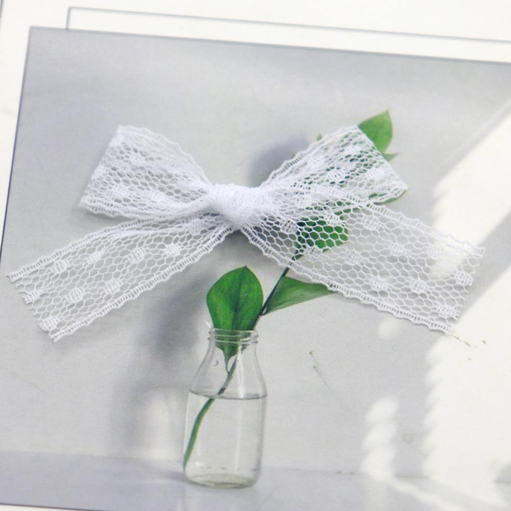 Lace Lace Bow Pantyhose Shoes And Hats Children'S Hair Accessories Clothing Accessories Hand Tie Bows