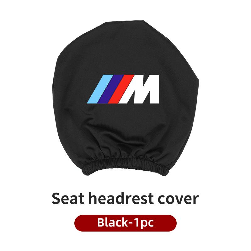 2025 Hot Car Seat Headrest Cover Anti-Dirty Elastic Protective Covers For BMW E90 E87 I01 E60 F25 F26 F44 F45 E36 E34 E39 F01 F1