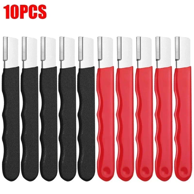 10/1PCS Portable Quick Sharpener Handheld Knife Grinding Stone Steel Sharpener for Axe Scissors Pocket Kitchen Garden Tools