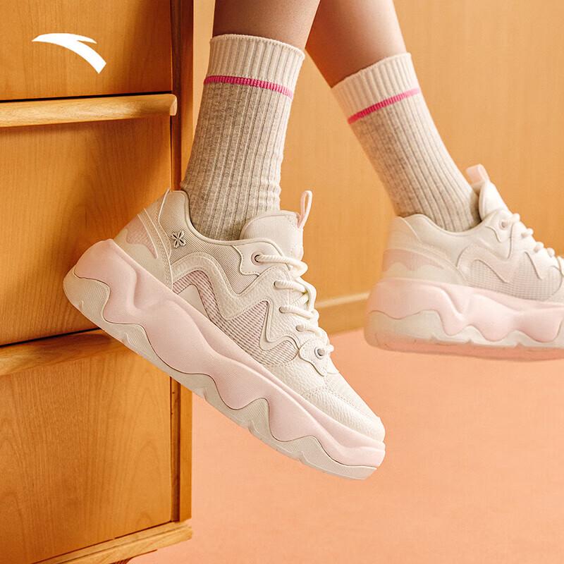 

ANTA Women s Ice Cream Platform Casual Sneakers 39