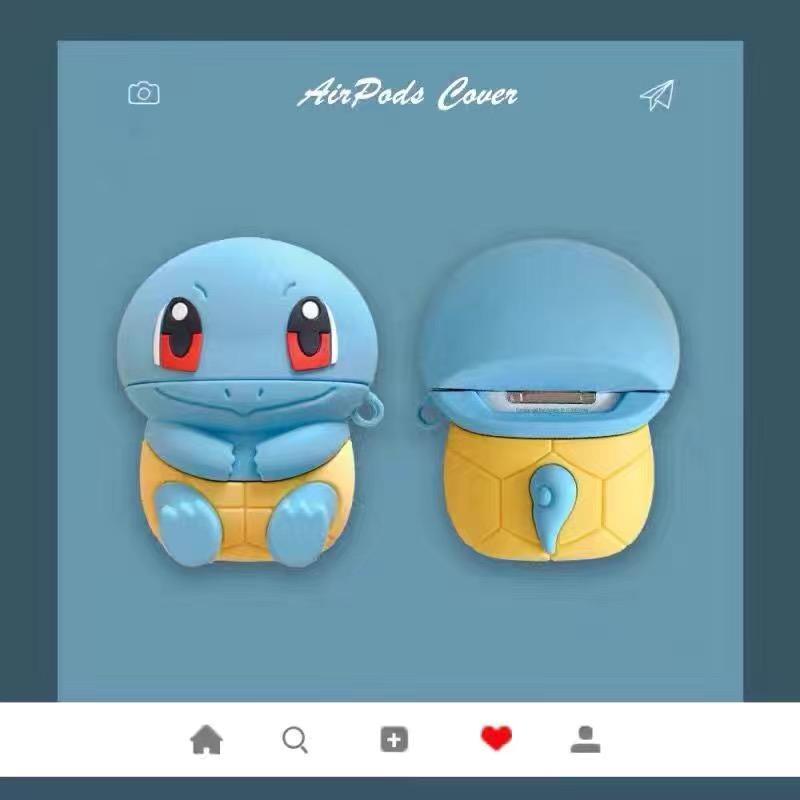 Pokemon Tegneserie Etui For AirPods 3 Beskyttelseshylse For AirPods Pro 2 1 Deksel 3D silikon Fallforebyggende