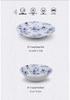 Mino Ware Hand-Painted Blue and White Ceramic Bowl - Japanese Embossed Tableware for Sushi and Soup.