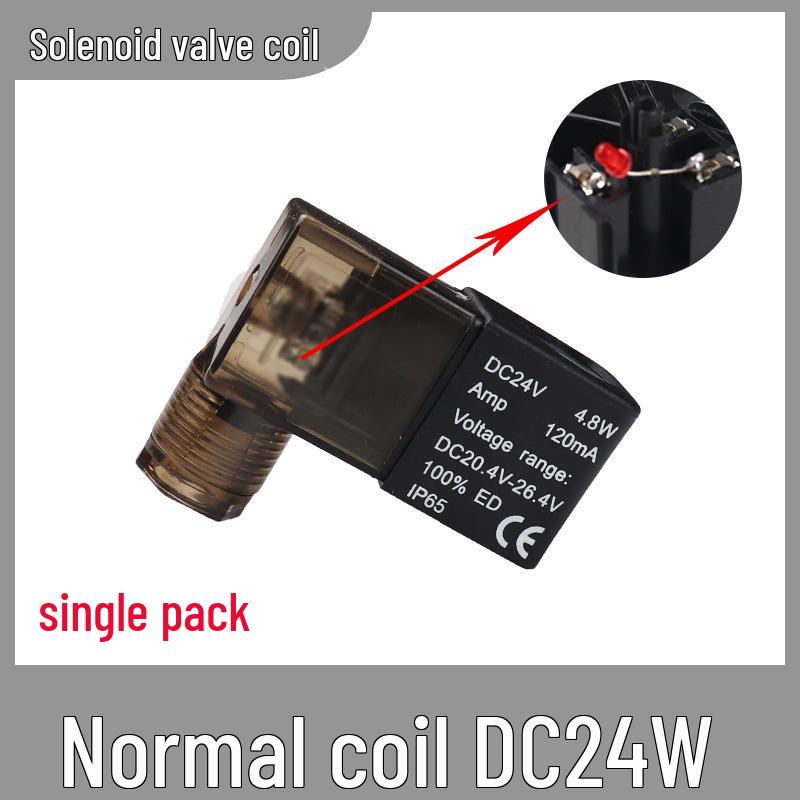 Bobină Electrovalvă din Cupru Integral AC220V Cap Valvă 4V310-10 4V210-08 Cupru 4V410 DC24V