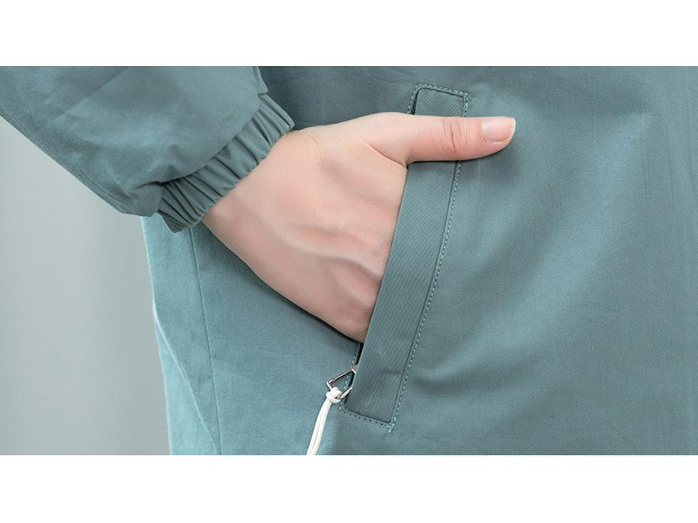 Women's Plus Size Hooded Casual Jacket - Spring/Autumn Korean-Style Age-Reducing