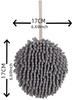 1pc Quick-Drying Hanging Kitchen & Bathroom Hand Towel - Soft & Absorbent Home Accessories
