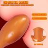 Soft Liquid Silicone Huge Anal Plug Egg Big Anal Dilator Adult Sex Toy for Women Men Big Butt Plug Egg Anal Training Expansion SM Sex Anal Masturbator