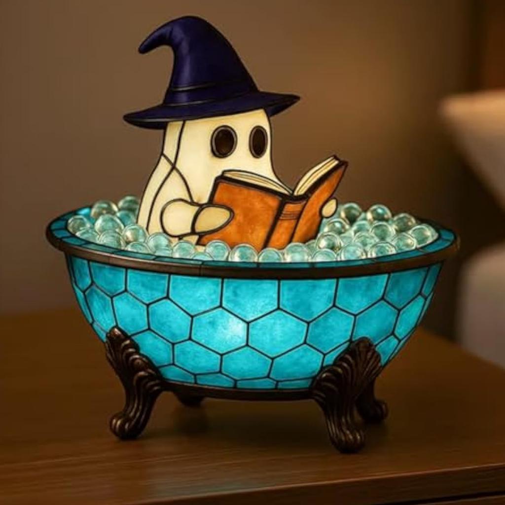 Bubble Bath Lights, Halloween  Night Lights, Cute LED Lights For Bathroom Decoration, Color Changing  Lights, Themed Bathtub Lights