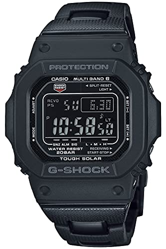 

Casio GW-M5610UBC-1JF Men s Watch, Black, all black, Metal core band 1 piece