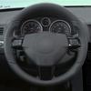 Black Artificial Leather Car Steering Wheel Covers For Opel Astra (H) Zaflra (B) Signum Vectra (C) Vauxhall Astra Holden
