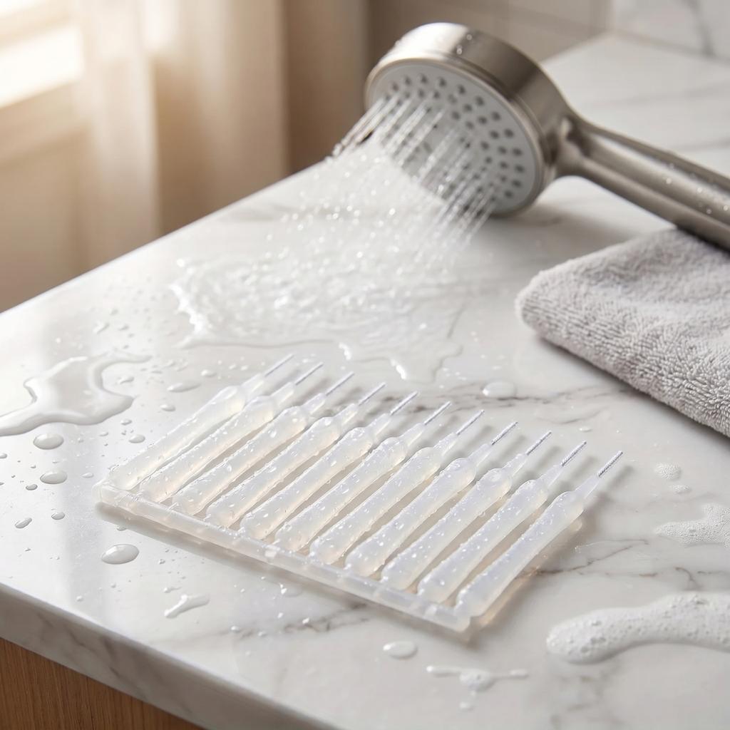 Shower Head Cleaning Brush Set for Shower Nozzle Hole Maintenance and Clog Removal with Multiple Precision Brushes for Effective Debris Cleaning