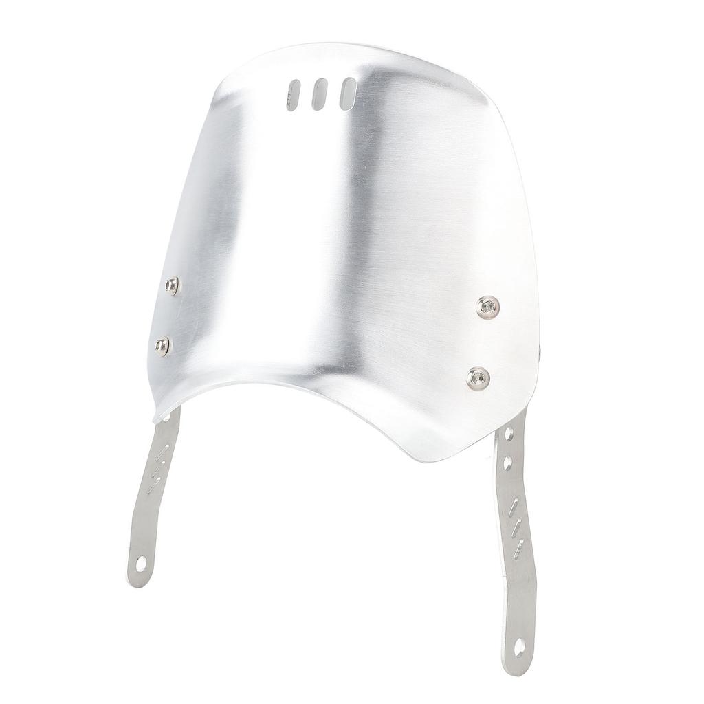 Motorcycle Protective Wind Deflector Windscreen Front Flyscreen with Mount Replacement for Su uki SV1000 SV400 GS750E