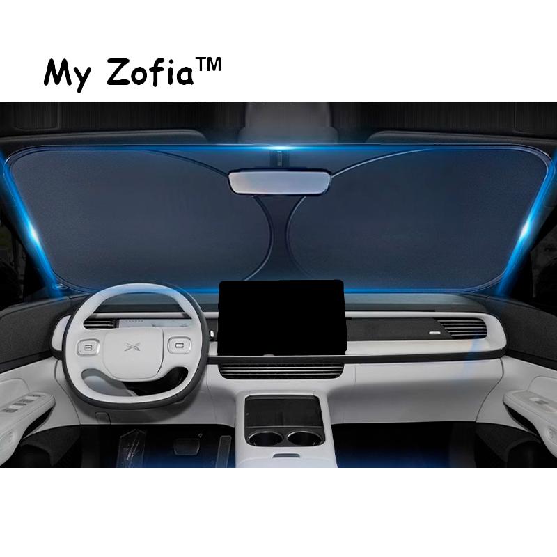 For XPENG G6 XiaoPeng G6 2023 2024 2025 2026 Car Windshield Sunshade Cover Anti UV Protection Foldable Accessories