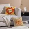 SHine BBohemian art Cushion Cover Throw Pillow Cover Hidden Button Durable Polyester Chair Cushion