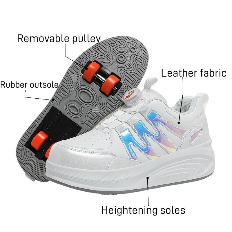 Popular Cross-Border Scooter Skates Spring Summer Roller Skating Shoes For Men Women Children With Wheels Sport Entertainment