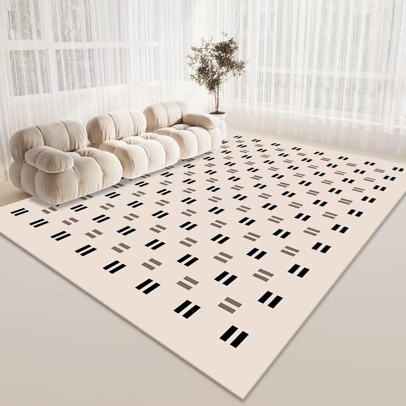 Geometrisch bedruckte Dekoration Heimteppich Wohnzimmer Moderner Stil 200x250 Große Bereichsteppiche für Schlafzimmer Weiche Rutschfeste Matte Kinder