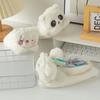 Creative Panda Cat Pencil Case Storage Bag With Zipper For School Gift Supplies