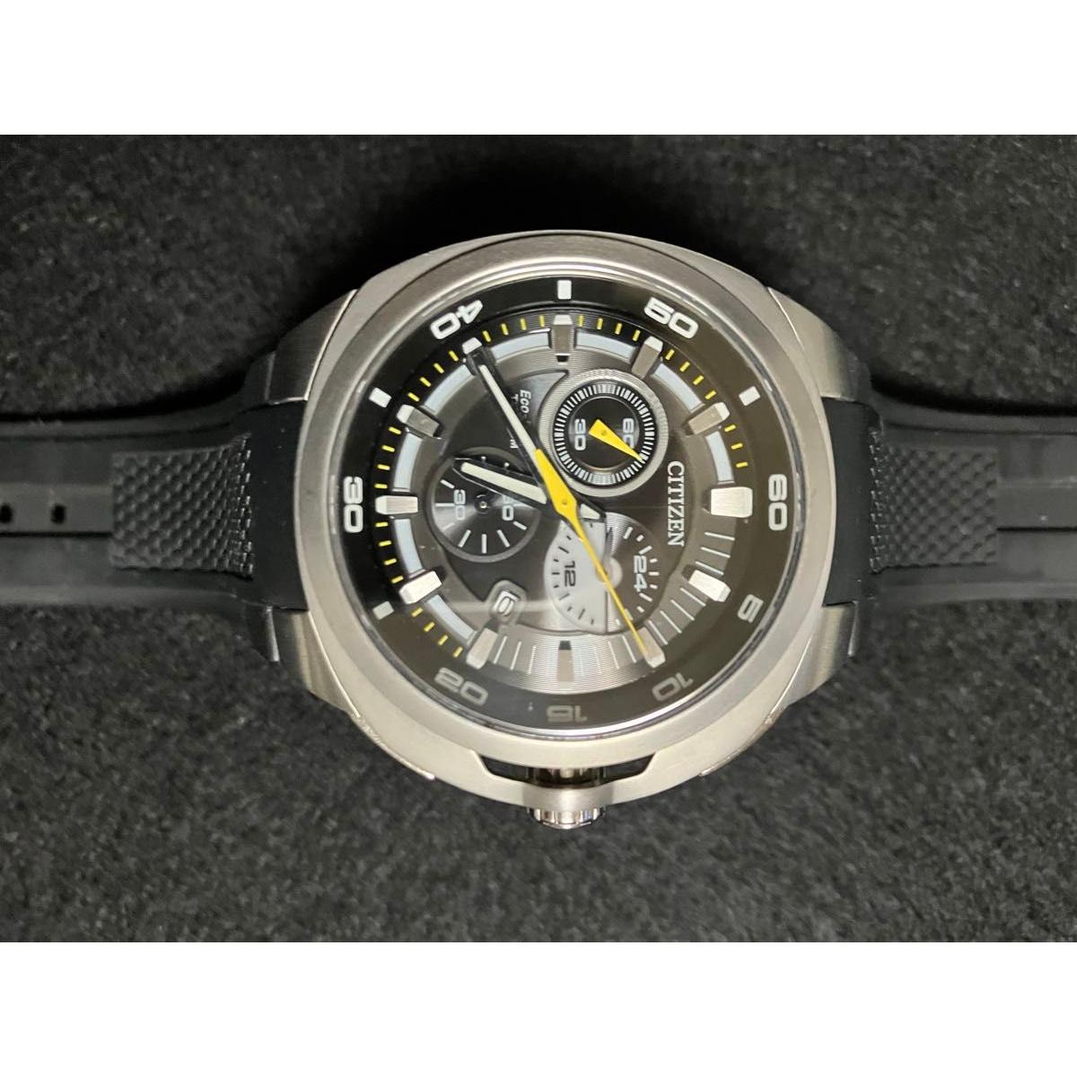 Used CITIZEN Citizen Eco Drive Chronograph Super Titanium Very Good Condition Rare Item