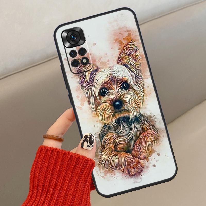 Yorkshire Terrier Dog Case For Xiaomi Redmi Note 14 13 12 11 10 15 Pro Plus Cover For Redmi 15 15C 12C 10C 13C 14C