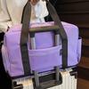 Travel bag Large capacity women's trolley case Boarding bag Luggage bag Dry and wet separation Sports fitness bag Crossbody bag