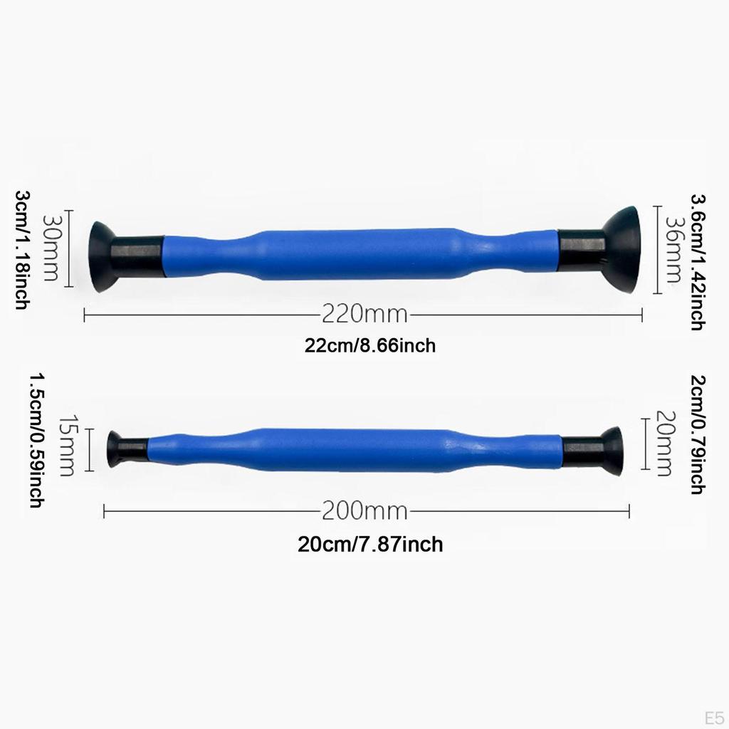 2 Pieces Hand Valve Lapping Tool Suction Cups Labor Saving Auto Maintenance Manual Grinding