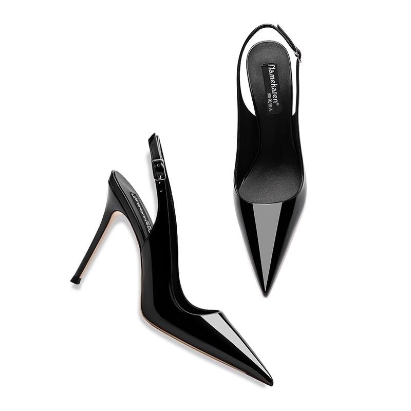 Fashion A Niche Design with a High Toe Cap for Women In the Summer of 2025, Versatile and Sexy, Thin-heeled and Elegant Sandals