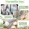 Flexible Iron Floral Wire Stems Paper Covered Floral Stem Wire for 100Pcs Christmas Wreaths