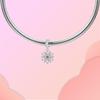 copper Exquisite Vintage Floral Openwork Pendant Charm Compatible With Authentic Charm Bracelets Women Do It Yourself Jewellery Gift