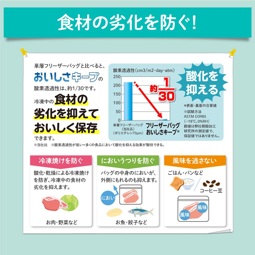 Freezer bag keeps deliciousness M 8 pieces hook type