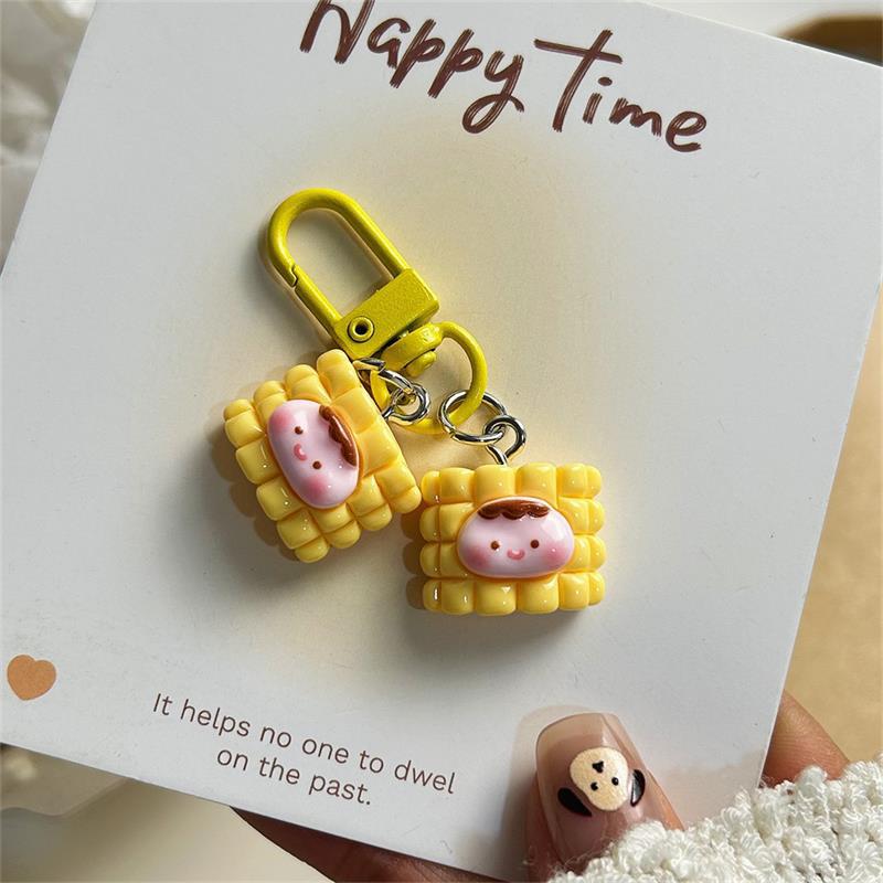 

2 шт./пакет Милая еда Кукуруза Гриб Сосиска Брокколи Цепочка для мобильного телефона Брелок Подвеска Сладкий Шарм Девушка Сумка Подвесное украшение Подарок