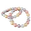 Vintage Morandi Color High Quality Strong Highlight Imitation Pearl Bracelet Bracelet
