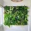 Artificial Green Wall with Roses for Indoor/Outdoor Decor