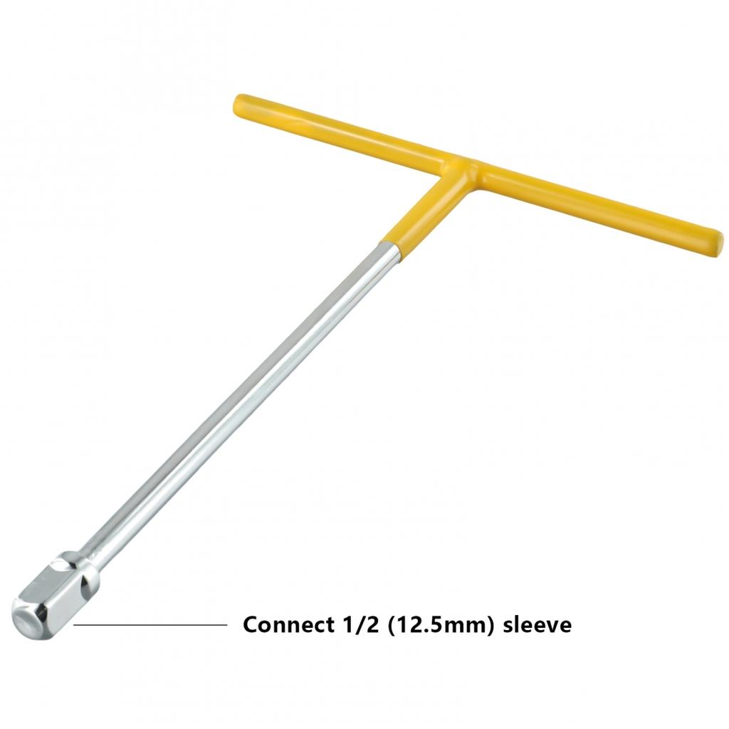 T-handles Wrench Hex Socket Wrench High-carbon Steel Silver And Yellow