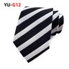 3.15" Fashion Striped PaisleyTies Mens Plaid Flower Necktie for Wedding