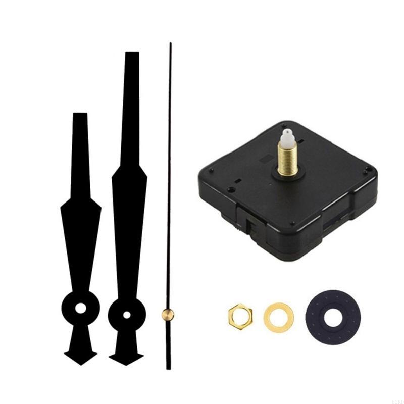 62KD DIY 16palcový tichý hodinový strojek Hodinky Nástěnné hodiny Strojky pro panel o průměru 35-40 cm