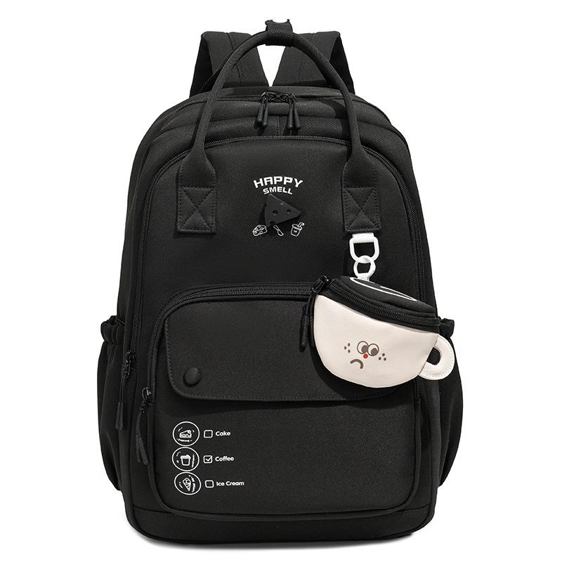 2025 New Sweet Fresh Backpack for Girls - Korean Style, Lightweight for Middle/High School & College Students