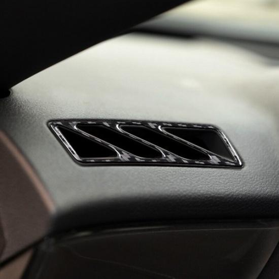 Carbon Fiber Dashboard Air Vent Outlet Cover Sticker For Chevrolet Camaro 10-15