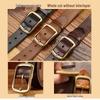Men's Genuine Leather Cowhide Belt - Retro, Versatile, Trendy Korean Style for Casual Wear