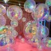 Transparente bunte 4D-Ballons: 10 bis 60 Zoll Geburtstagsfeier Dekorationen