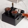 Kaffefilterhållare Kaffefördelare Hållare Kaffepress Ställ Kaffeverktygsorganisatörer Pressstation för Kaffepress