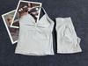 DFYNE Sports Vest & Halter Bra 3/4 Shorts Set
