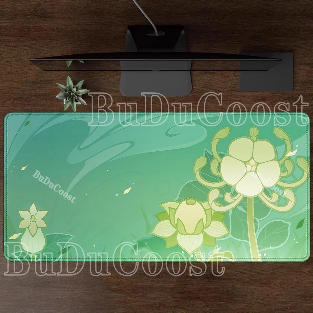 Gaming Genshin Impact Large Mouse Pad PC Rubber Overlock XXL Mousepad PC Non-slip Base Offices Accessories HD Printing Desk Mat