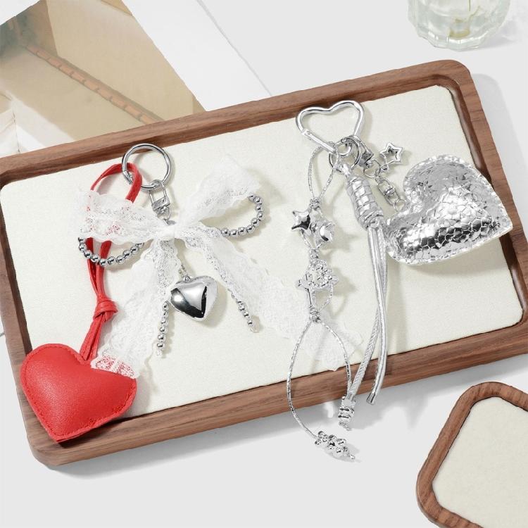 Braided Rope Keychain Bag Charms Handbag Hanging Ornament Bag Accessories Backpack Pendant Charm for Women Girls Gifts