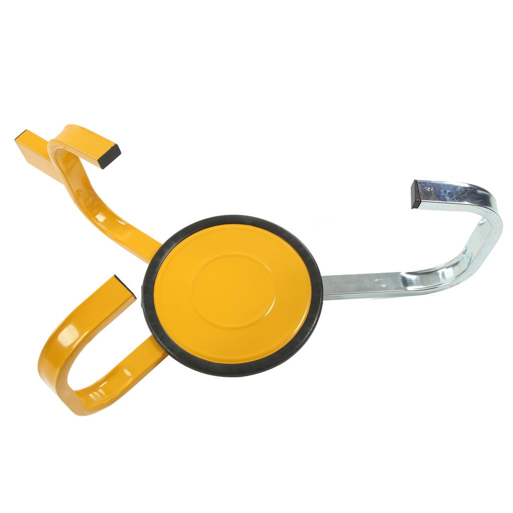 Cerradura Antirrobo para Rueda de Vehículo Abrazadera Ajustable Ajuste Universal para Coche Autocaravana Camión Remolque SUV