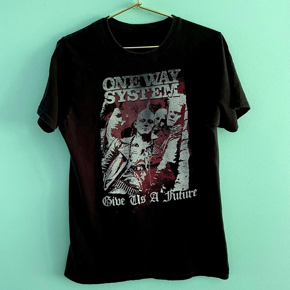 Rare One Way System Give Us A Future Black Shirt Unisex Concert S to 5XL CM771 Unisex T-Shirt XXXL